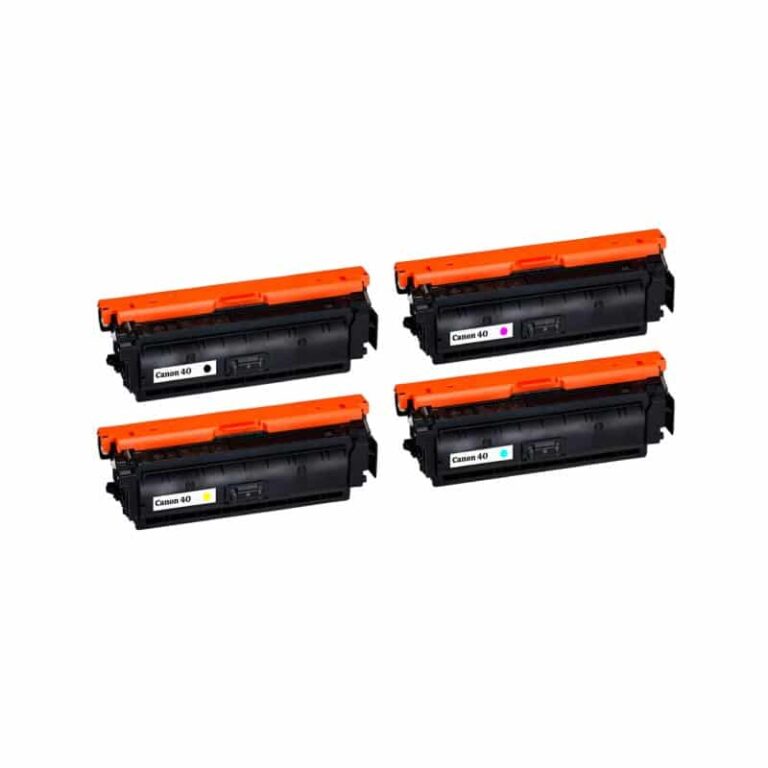 Rabat sæt! Canon 040   4 farver BK-C-M-Y  Kompatibel  040  21.000 sider