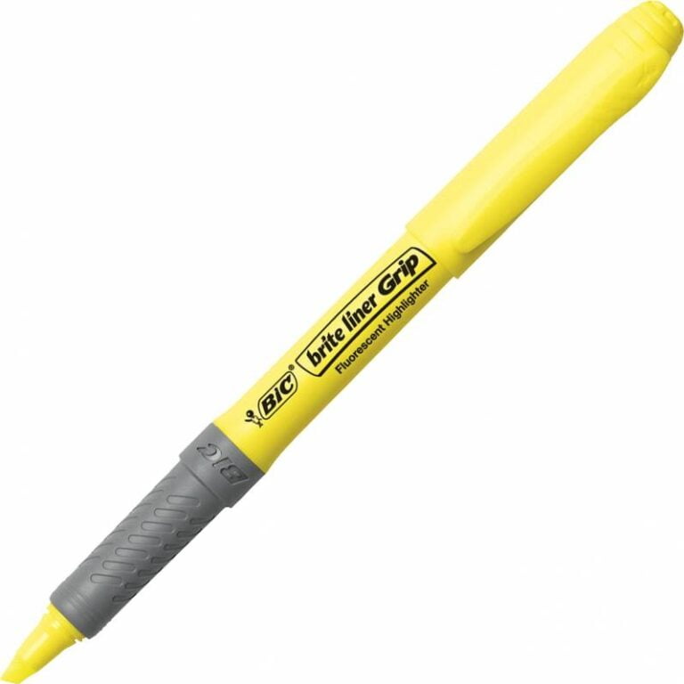 Bic brite liner gul