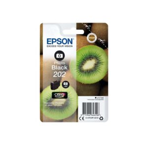 Epson 202 foto sort blækpatron 4,1 ml C13T02H14010 - original