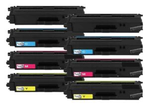 TN328 - 2 x BK-C-M-Y toner - Kompatibel Brother TN328 - 48.000 sider