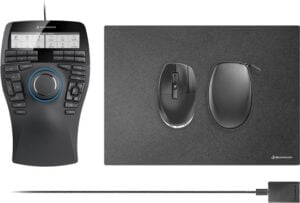 3Dconnexion SpaceMouse Enterprise Kit 2 Kabling Sort