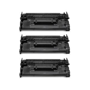 Rabat sæt! 3 stk HP 149A sort toner 8.700 sider i alt  - Kompatibel - W1490A