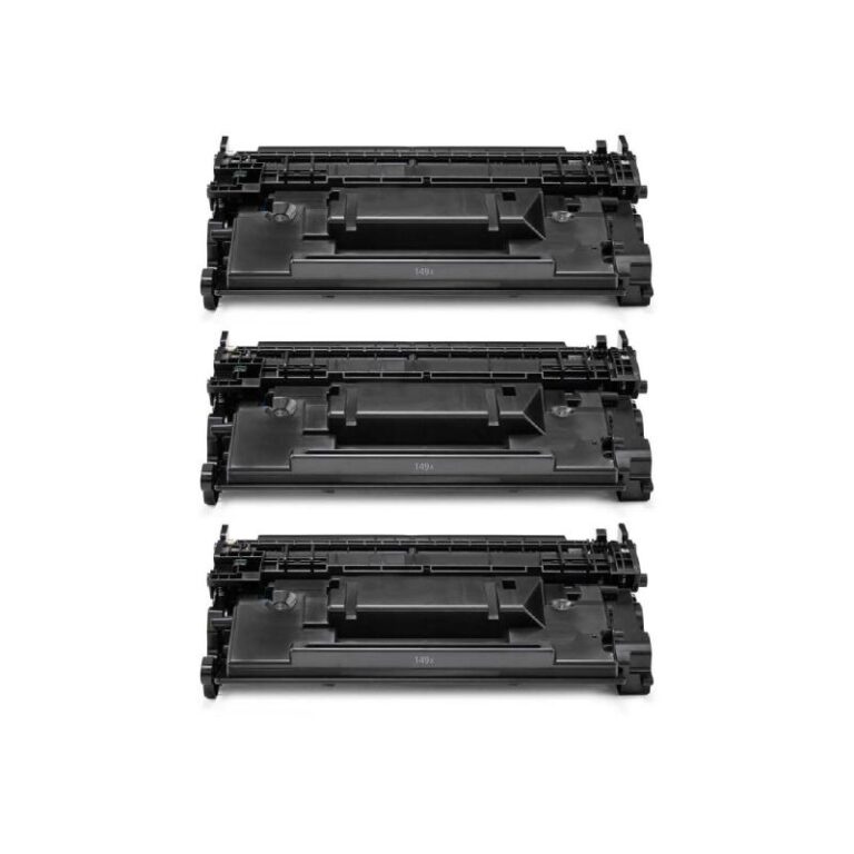 Rabat sæt! 3 stk HP 149X sort toner 28.500 sider i alt  - Kompatibel - W1490X