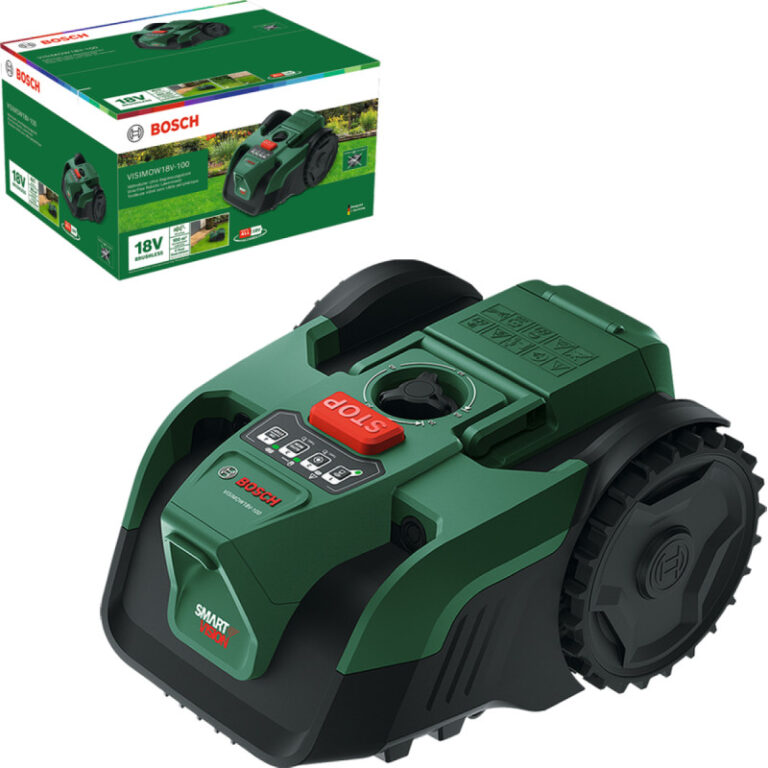 Bosch VISIMOW 18V-100 Robotplæneklipper 100 mÂ² Solo