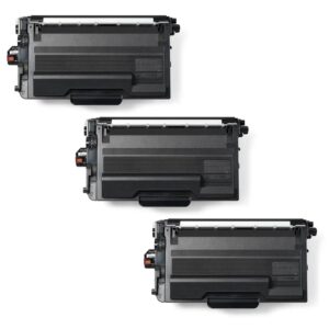Rabat sæt! 3 stk.  TN3600 sort toner 9.000 sider i alt - Kompatibel Brother - TN-3600