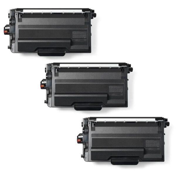 Rabat sæt! 3 stk.  TN3600 sort toner 9.000 sider i alt - Kompatibel Brother - TN-3600