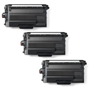Rabat sæt! 3 stk.  TN3600XL sort toner 18.000 sider i alt - Kompatibel Brother - TN-3600XL