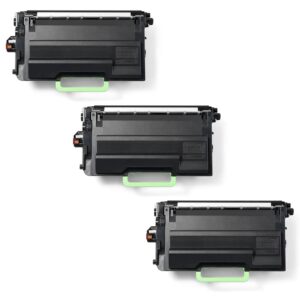 Rabat sæt! 3 stk.  TN3610 sort toner 54.000 sider i alt - Kompatibel Brother - TN-3610