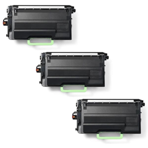 Rabat sæt! 3 stk.  TN3610 sort toner 54.000 sider i alt - Kompatibel Brother - TN-3610