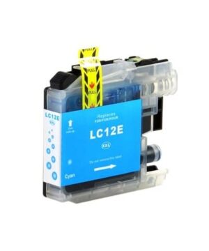 LC12EC cyan blækpatron 13 ml Kompatibel Brother - LC12EC