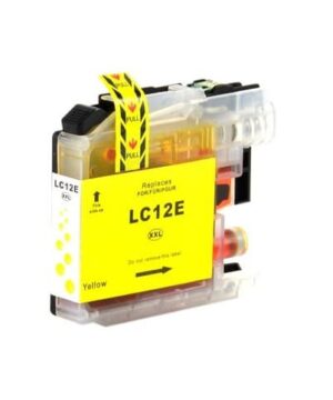 LC12EY gul blækpatron 13 ml Kompatibel Brother - LC12EY