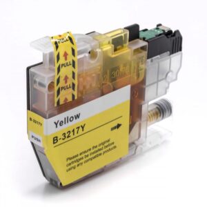 LC3217Y gul blækpatron 550 sider Kompatibel Brother - LC3217Y