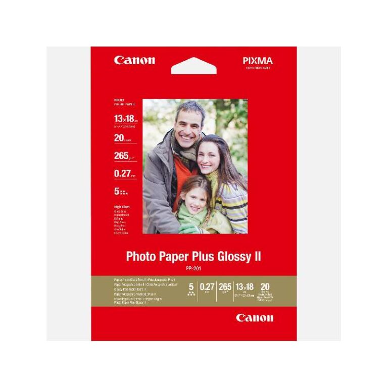 Canon fotopapir PP201 glossy II 13x18cm 20 ark 2311B018