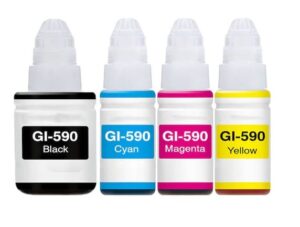 Canon GI-590 BK-C-M-Y blækrefill 345 ml Kompatibel - GI-590 - 4 stk