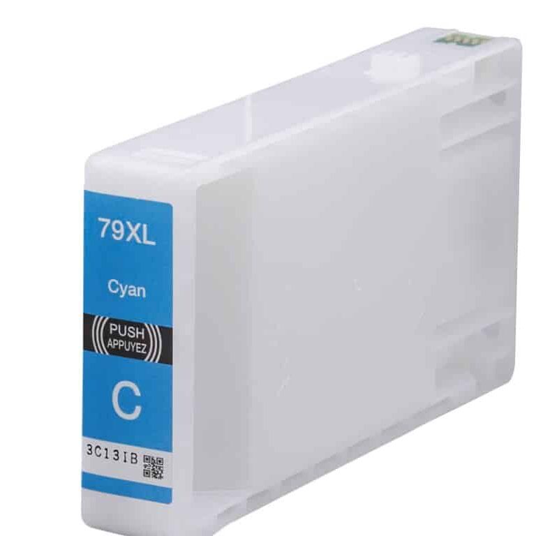 Epson 79XL cyan blækpatron 3.800 sider C13T79024010 - Uoriginal
