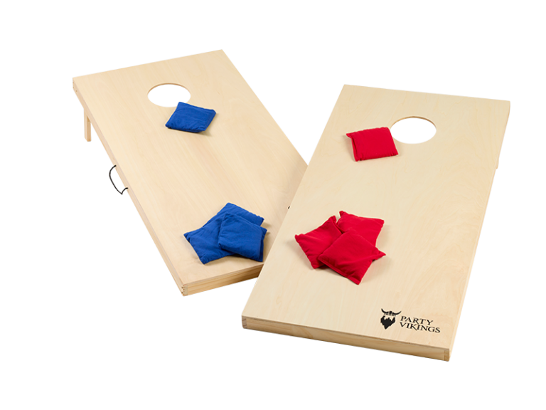 Cornhole sæt af 2 stk. 120 x 60 cm inkl. 8 kasteposer NORDIC Games (809-075)