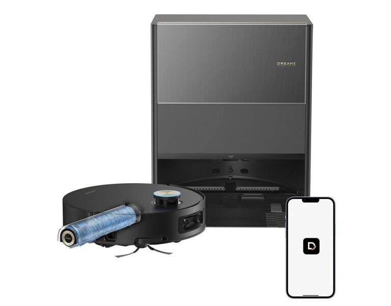 Dreame Aqua 10 Roller, Poseløs, Sort, Rund, 3 hjul, 3,2 L, 0,22 L