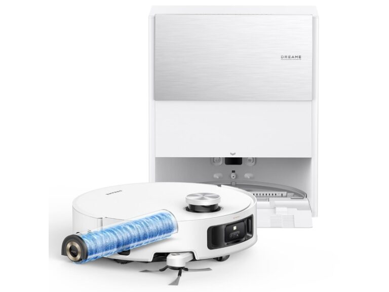 Dreame Aqua 10 Roller White, Poseløs, Hvid, Rund, Støvpose, 3 hjul, 0,22 L