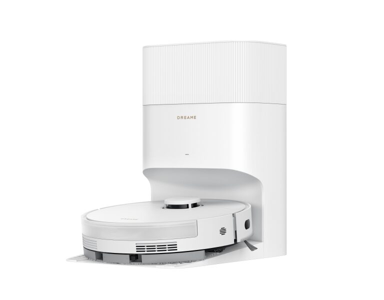 Dreame D20 Plus, Støvpose, Hvid, Rund, 3 hjul, 3,595 L, 0,5 L