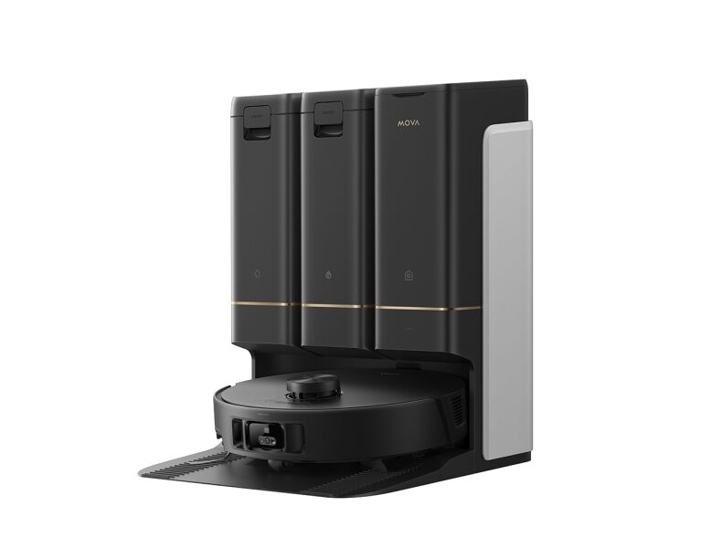 Dreame Mova Z50 Ultra, Poseløs, Sort, Rund, Støvpose, 4 hjul, 0,3 L