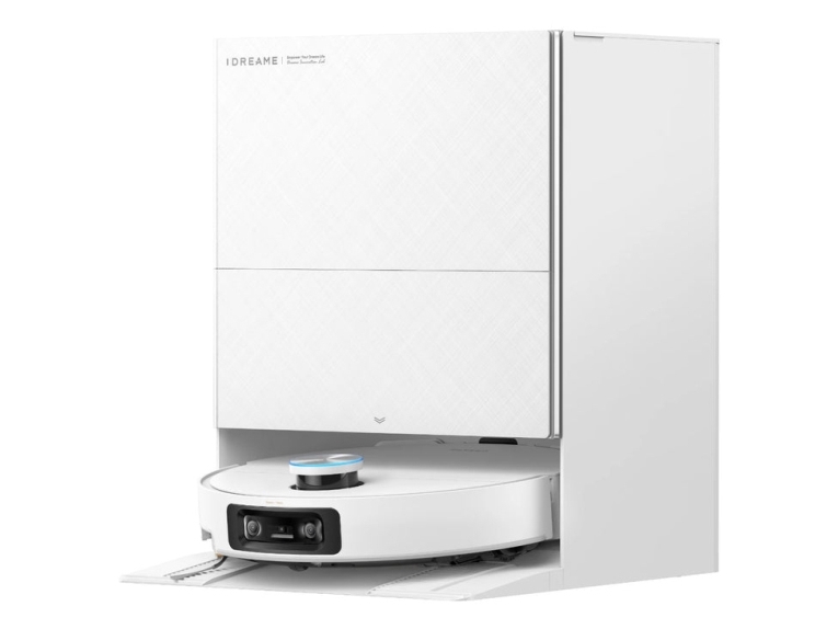 Dreame X60 Ultra, Poseløs, Hvid, Rund, Mop washing, Opladning, Valsebørste og sidebørste, Laser Distance Sensor (LDS)