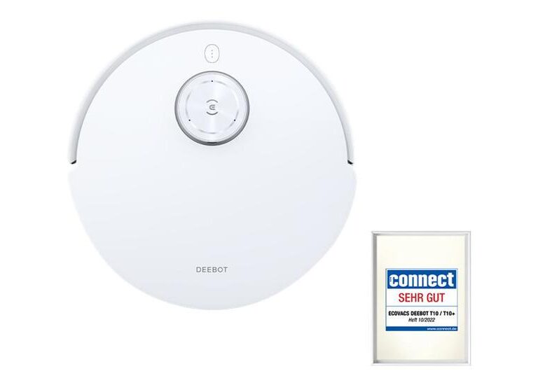 ECOVACS DEEBOT T10 - støvsuger - robotstyret inkluderet oplader
