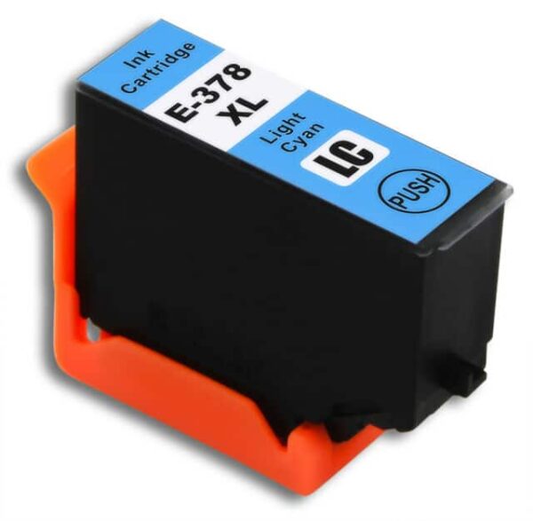 Epson 378XL lys cyan blækpatron 13,2 ml - Uoriginal - C13T37954010
