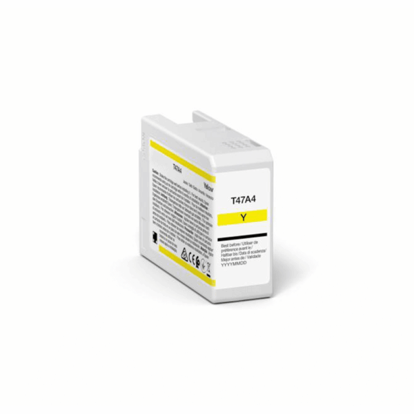 Epson T47A gul blækpatron 50ml - Kompatibel - C13T47A400