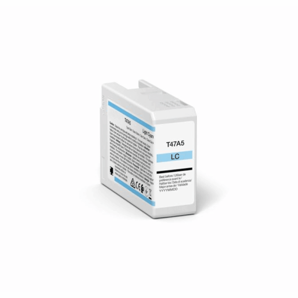 Epson T47A lys cyan blækpatron 50ml - Kompatibel - C13T47A500