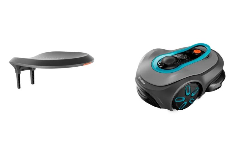 Gardena Kabelfri Robotplæneklipper smart SILENO free - RTK-GPS - 600 m² - INKL. Garage