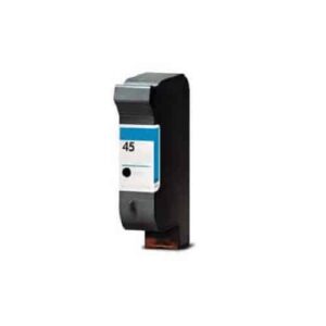 HP 45 sort blækpatron 40ml - Kompatibel - 51645AE