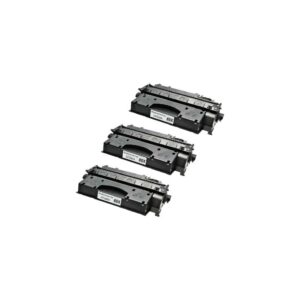 HP 80X rabat sæt! 3 stk sort toner 17.000 sider - Kompatibel - CF280X