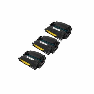 HP 87X rabat sæt! 3 stk sort toner 54.000 sider i alt - Kompatibel - CF287X