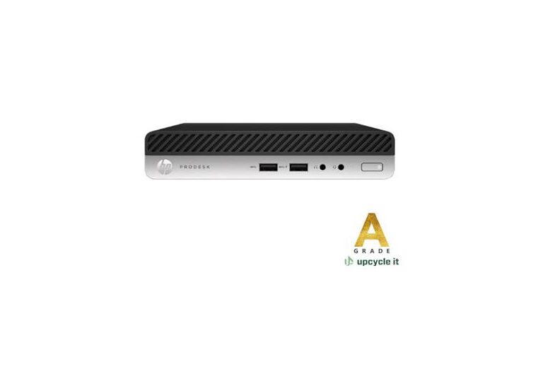 HP ProDesk 400 G4 DM (GRADE A) - Refurbished - i5-8500T, 8GB RAM, 256GB SSD SATA SSD