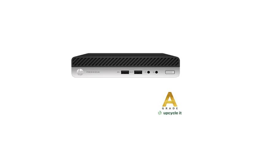 HP ProDesk 400 G4 DM (GRADE A) - Refurbished - i5-8500T, 8GB RAM, 256GB SSD SATA SSD