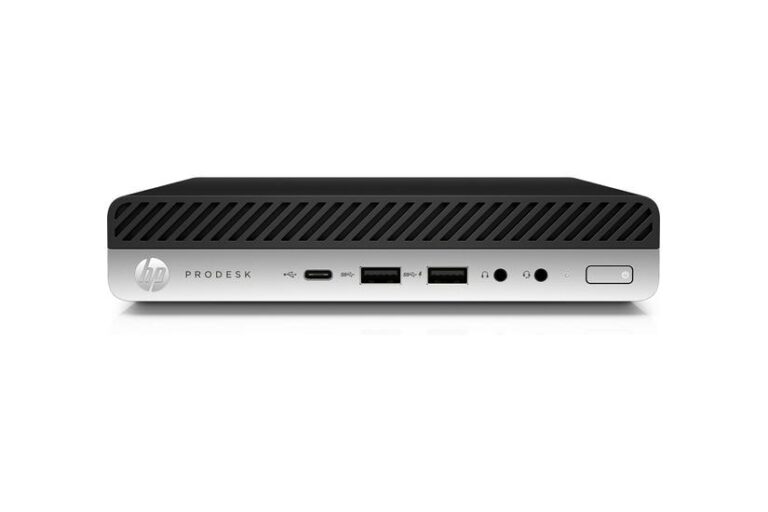 HP ProDesk 600 G4 Mini (Refurbished) A Intel® Core™ i3 i3-8100T 8 GB DDR4-SDRAM 256 GB SSD Windows 11 Pro Mini PC Sort, Sølv