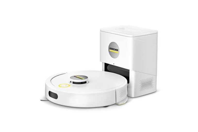 Kärcher Robotstøvsuger med 130 min Batterilevetid og 2,8 L Støvbeholder