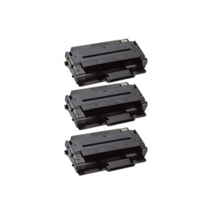 Rabat sæt! Samsung MLT-D205E - 3 stk sort toner 30.000 sider - kompatibel 1 farver