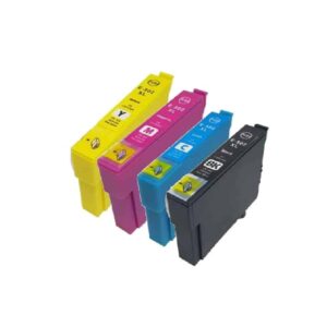 Rabat sæt! Epson 502XL   4 farver BK-C-M-Y  Kompatibel  502  49 ml