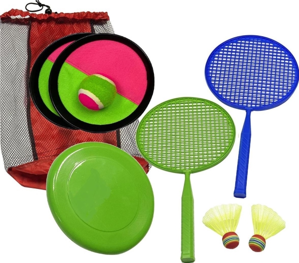 Outdoor beach games sæt 3-i-1 ENERO TOYS