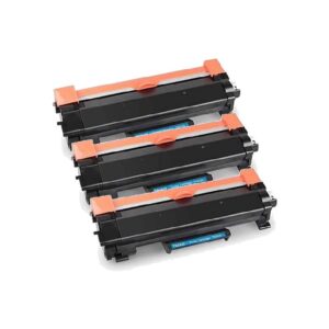 Rabat sæt! 3 stk  TN2420 sort toner 9.000 sider i alt - Kompatibel Brother - TN2420