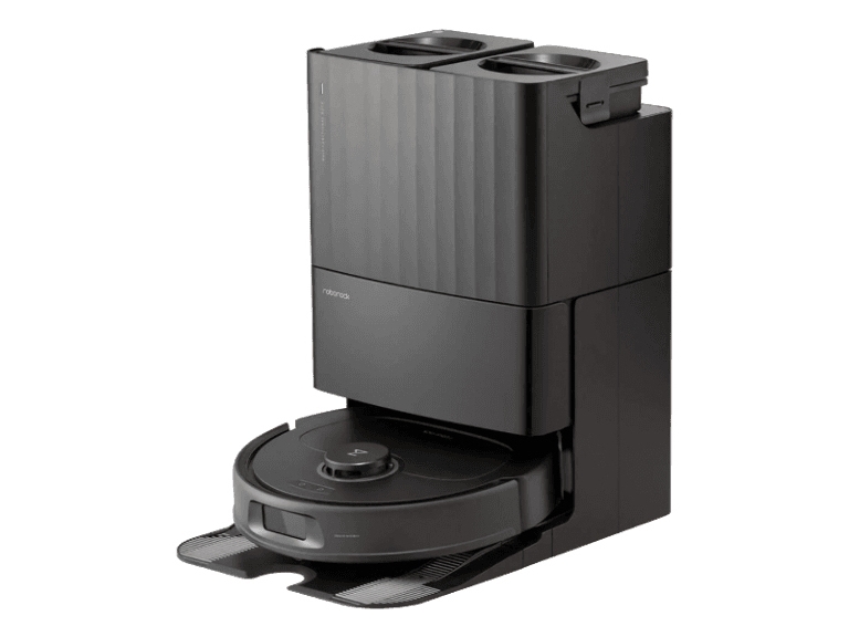 Roborock Qrevo C Pro, Poseløs, Sort, Rund, Støvpose, Opladning, Purification, 63 dB