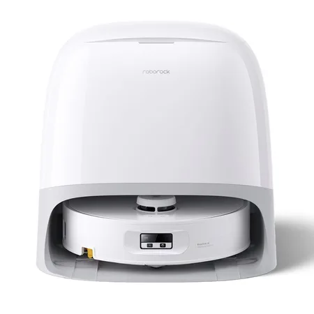 Roborock Qrevo Curv 2 Flow Robotstøvsuger - 20000 Pa - 240 min. - Støvpose - 65 dB - Hvid