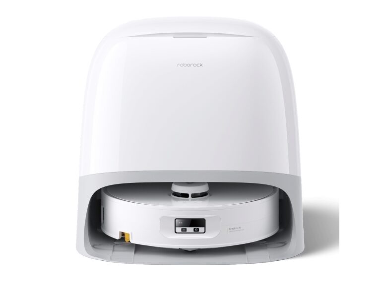 Roborock Qrevo Curv 2 Flow, Støvpose, Hvid, Rund, Støvpose, 3 hjul, 0,325 L