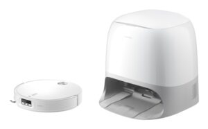 Roborock Qrevo Curv 2 ProX, Støvpose, Hvid, Rund, 3 hjul, 79,8 mm