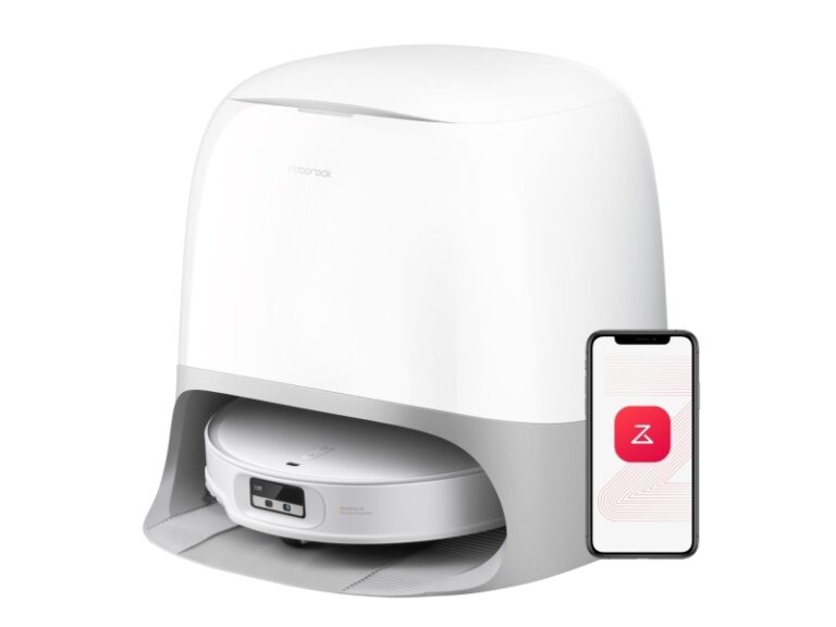 Roborock Qrevo CurvX, Kombi, Hvid, Rund, Støvpose, 0,258 L, 62 dB