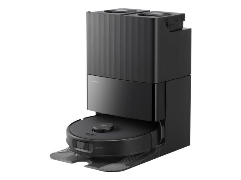 Roborock Qrevo Edge 5V1 robotstøvsuger med moppe 18500 Pa LiDAR, sort