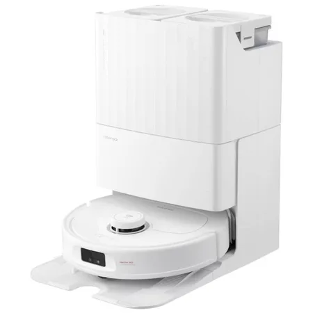 Roborock Qrevo MaxV Robotstøvsuger - 7000 Pa - 180 min. - Kombi - 0,08 L - 63 dB - Hvid