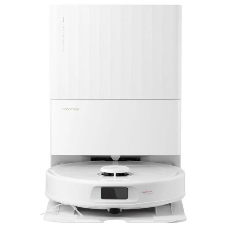 Roborock Qrevo PLUS, Poseløs, Sort, Hvid, Rund, 3,03 L, 63 dB, 0,33 L