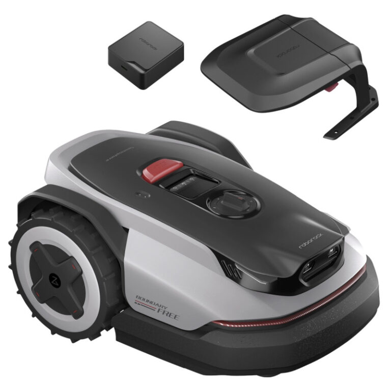 Roborock RockNeo Q110 robotplæneklipper - 1.000mÂ² - inkl. Garage / 4G-Modul.